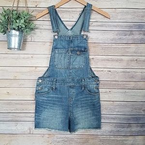 Mossimo Denim Short Overalls